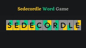 Sedecordle Multi-Grid Word Puzzle